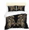 AYMAING Bettwäsche 3D Löwen König Bettbezug Set 135x200 cm Bettwäsche Set 3 Teilig Bettbezüge Mikrofaser Bettbezug mit Reißverschluss und 2 Kissenbezug 50 x 75 cm