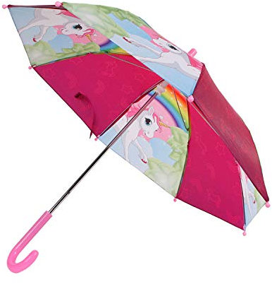 Unicorn regenschirm Einhorn Mädchen 70 x 60 cm rosa rosa junior polyester