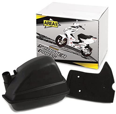 Filtro dell'aria di ricambio + scatola filtro dell'aria per motori compatibile con compatibile con Jetforce Ludix