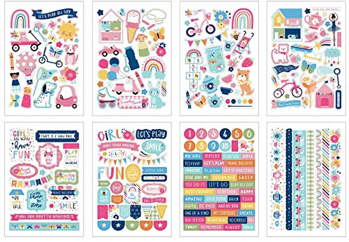 Echo Park Sticker Book-Play All Day Girl