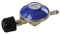 CABLEPELADO Regulador de gas para bombonas Campingaz, Regulador de presión para gas propano, Regulador de presión para gas butano, Boquilla Ø8 mm, Presión trabajo 29 mbar, -20 a +50° C, Caudal 1 kg/h