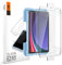 Spigen Glas.tR EZ Fit Schutzfolie kompatibel mit Samsung Galaxy Tab S10 Plus, Galaxy Tab S9 Plus, 12.4 Zoll, Schablone für Installation, Kristallklar, Kratzfest, 9H Härte Folie
