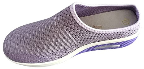 Hausschuhe Damen Diabetic Vorne Geschlossen Deichmann Schuhe Air Cushion Mesh Gesundheitsschuhe Pantoletten Outdoor mit Leichter Sohle Orthopädische Schuhe Sommer Atmungsaktiv Clogs Medicus Schuhe