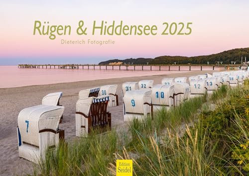 Edition Seidel Premium Kalender Rügen & Hiddensee 2025 Format DIN A3 Wandkalender Deutschland Mecklenburg-Vorpommern Ostsee Insel Küste Meer Strand Dieterich Fotografie