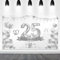HAKOTOM Silberhochzeit Banner 184x97cm 25 Hochzeitstag Dekoration 25. Jahrestag Hochzeitsbanner 25 Jubiläum Hochzeitdeko Silbernes Hochzeit Hintergrund für Männer Frauen 25 Jahrestag Hochzeit