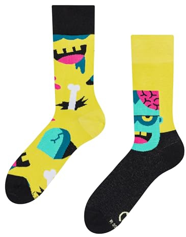 Dedoles Chaussettes amusantes Unisex Homme Femme Enfants Coton fantaisie | respirant, hypoallergénique, bambou, cadeau, motifs colorés, chaussettes amusantes, Pizza, Licorne Avocat Noël, drôles coton