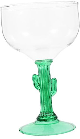 TOPBATHY Copa De Cactus Decorativa Para Margarita y Vino Copa Elegante Para Hogar y Fiestas