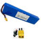 Batterie Lithium 36 V 10S3P 600 W 100000 mAh BMS XT60 + Prise SM, Compatible avec vélo et Trottinette électrique Xiaomi M365