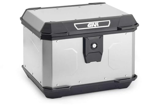 GIVI ALPINA ALP44A MonoLock Topcase aus natürlichem Aluminium 44 l