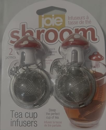 Joie Shroom Mushroom with Stainless Steel Ball Tea Infuser