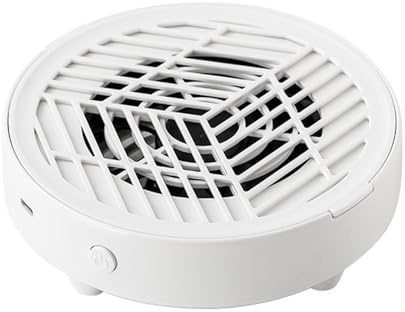 Nagelstaubsammler, leichtes Design, leiser elektrischer Reiniger, tragbarer Maniküre-Vakuumventilator mit Filtern zum Feilen von Acryl, Polieren und Partikelentfernung, ideal für den Heimsalon & Rosa