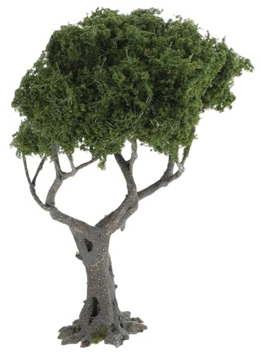 PACKOVE Arbre Maquette Miniature Décor Artisanal de Micro-Paysage Petits Arbres Artificiels en Plastique et Fil de Fer pour Trains Miniatures et Maquettes
