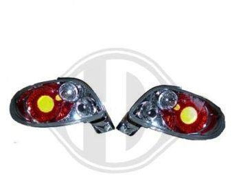 in.pro. 4225395 HD Rückleuchten Peugeot 206 CC ab 98, klar-chrom