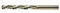 Heller Tools 213165 990 Stainless Steel/Cobalt/Hss Drill Bit, 0 V, Gold, 7.5 mm, Set of 10 Piece