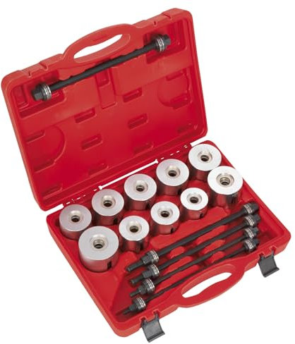 Sealey VS7026 Bearing and Bush Removal/Installation Kit, 27 Pieces