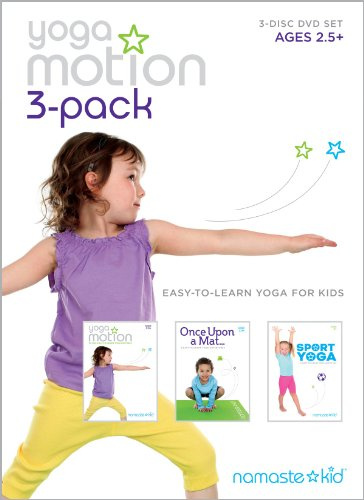 Yoga Motion 3-pack - Kids Yoga DVD 3-disc Set