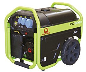 GENERATORE DI CORRENTE PRAMAC PX8000 230V GRUPPO ELETTROGENO PORTATILE CON RUOTE