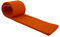 Hans-Textil-Shop Bierbankauflage Polyester | Sitzauflage, Auflage, Schaumstoffkern, Pflegeleicht, Robust, Wiederverwendbar, Wechselbarer Bezug mit Reißverschluss, Made in Europe (Orange, 220x25 cm)