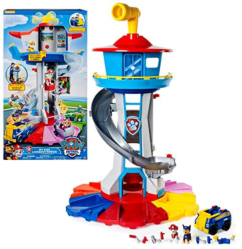 PAW PATROL XXL Hauptquartier | Set Aussichtsturm mit Licht und Sound