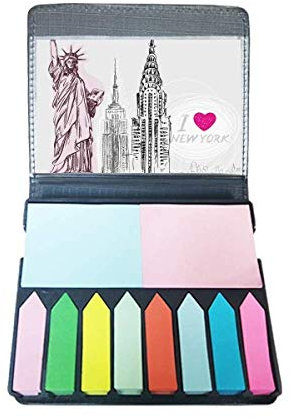 I Love New York America Country City Selbstklebende Notizen, farbige Seitenmarkierungsbox