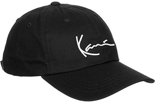 Karl Kani Herren KKMACCQ12003 KK Signature Cap Black one Size Black