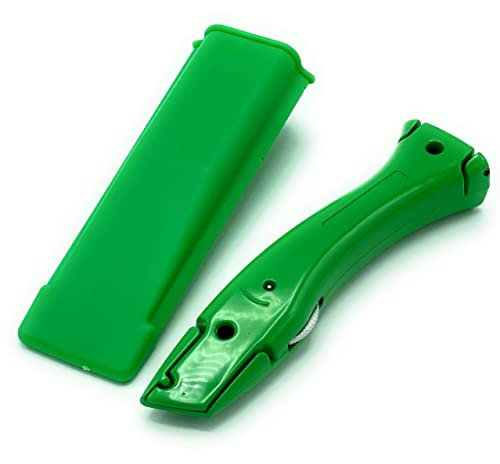 TradeUnderlay - Coltello verde con fondina