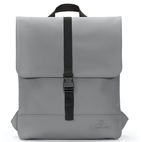 JOHNNY URBAN Zaino Donna Piccolo - Ruby -Zainetto con Scomparto Protetto per PC Portatile - Zaini Realizzata con Rivestimento Esterno in Pelle Sintetica - Impermeabile