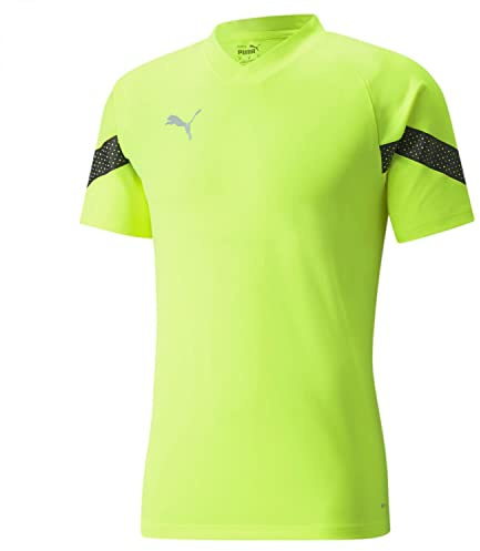 Puma teamFinal Training Fußballtrikot Herren Neongelb/schwarz, XXL