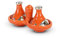 Tajine Mini Orange mit Metall 2-teilig | Safaary
