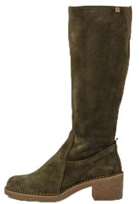 El Naturalista N5663 Ticino, Stivaletti Bassi con Lacci Donna, Foresta, 36 EU Larga