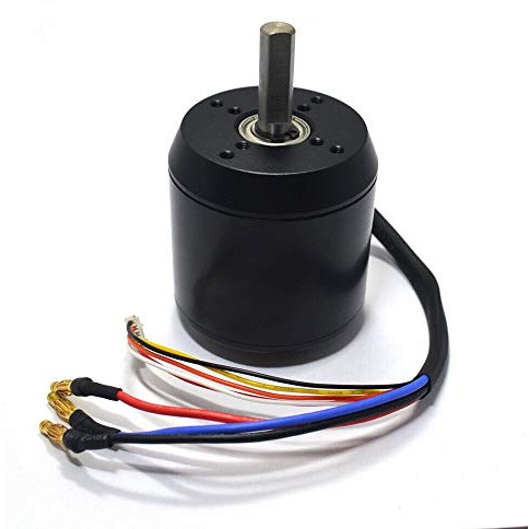 DSYOGX Skateboard Bürstenloser Motor, 2900W C6374 Elektrisches Skateboard Longboard Motor Effizienter Brushless Motor Set für Longboard Mini Scooter