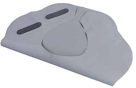 Mikinona Cape De Coupe De Cheveux En Tissu Pour Coiffeur Tablier Pour Coiffeur Gris Lavable En Machine