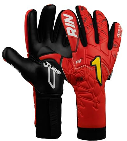 Guantes de portero Rinat Xtreme Guard Dominus Turf Adulto Rojo Talla 10