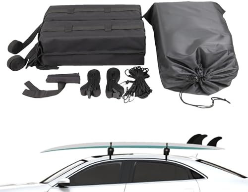 Aufblasbarer Dachgepäckträger, Autodachgepäckträger für Paddleboards, Autodachgepäckträger für Kajaks zum Transport von Kanus, Surfbrettern