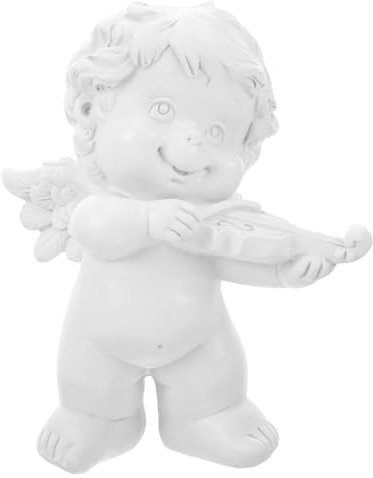 Ciieeo Angel Figurine Resin Angel Adornment Resin Home Decor Statue of Healing Grandma Elegant Garden Ornaments Present