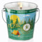 M&SENSE Citronella Kerze Outdoor groß, Pfeffer & Minze Kerzenduft, Sojawachs, 220h Brenndauer Natürliche Duftkerze für draußen mit Citronella, Mint Kerze für Sommer Garten Grill Terrasse