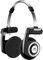 okcsc Cuffie classiche retrò, cuffie aperte wireless Bluetooth, cuffie pieghevoli ultra leggere, membrana composita di grado 40 mm, design anni '80 e '90, modalità di connessione BT 5.3, nero