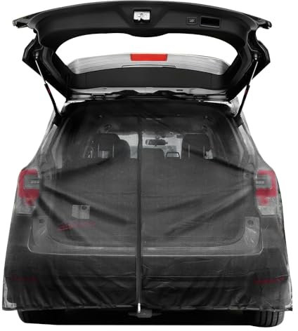 Mosquitera Furgoneta Camper, WDKXCN 170*150cm Mosquitera para Puerta Detrasera Coche, Mosquitera Puerta Magnetica Coche,Mosquitera Furgoneta para Camping y Viajar,Transpirable y Resistente Mosquitos
