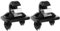 SG Store 2 Soportes de Gancho para Parasol de Coche 8V78575624PK Compatible con Audi A3 2015+/A5 2017+ Color Negro