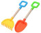 Pelle et râteau de plage 40 cm en bois et plastique ABS Pelle et râteau enfants adultes mer piscine jardin set plage poignée en bois jouets mer sable jardinage