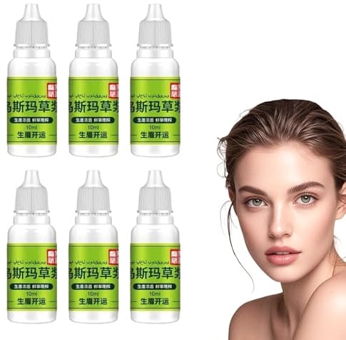 Usma-Gras-Extrakt-Essenz, Wimperntonikum, Wimpernwachstums-Tonikum, Geeignet für Haare, Wimpern und Augenbrauen, Geeignet für Männer und Frauen