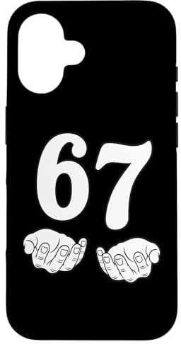Six Seven 6 7 Funny 67 Gen Alpha Slang 6-7 Meme School Case for iPhone 16