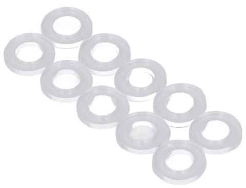 Topiky 10 Stück Silikon-O-Ringe für Soda-Maker-Adapter, Gute Dichtleistung, Geeignet für Soda-Maschinen-Adapter-Unterlegscheiben, Druckbeständiges Material