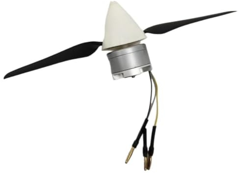 Brushless Motor With 5.5 Inch Folding Propeller 1806 2450KV Compatible With 1100mm Glider Airplane