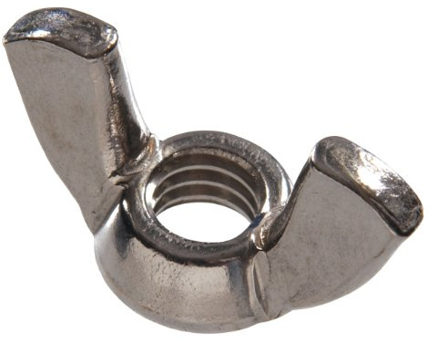 The Hillman Group 3001 1/4-20-Inch Stainless Steel Wing Nut, 5-Pack