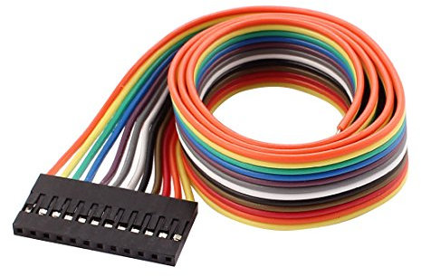 Aexit 2.54mm Pitch 12P Breadboard Single Head Jumper Drahtseil 50cm lang (25520c1208eda3e901e92c3bbd378141)