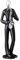 Healifty Musikinstrumentenspieler-Figur, Kunstharz, moderne Skulptur, Sammlerstück, abstrakte Statue, Jazz Band Collection (Saxophon)