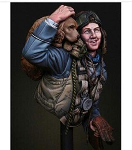 XINGCHANG Harz Modell Figur Kits Modelle Im Maßstab 1:10 Britische Piloten Der Royal Air Force, Harzbüste