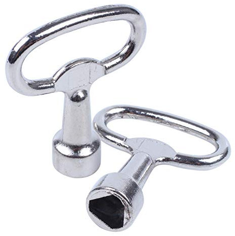 Logement de cle panneau metallique triangulaire pour bouteille Triangulaire 8mm - 2 Pieces