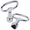 Logement de cle panneau metallique triangulaire pour bouteille Triangulaire 8mm - 2 Pieces